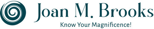 Joan M Brooks Logo "Know Your Magnificence!